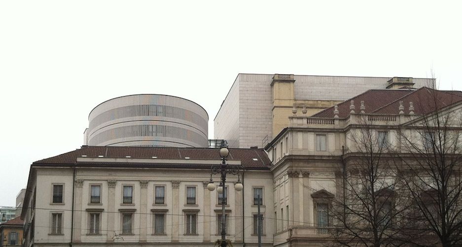 Teatro La Scala - 1778, Giuseppe Piermarini - 2004, Mario Botta
