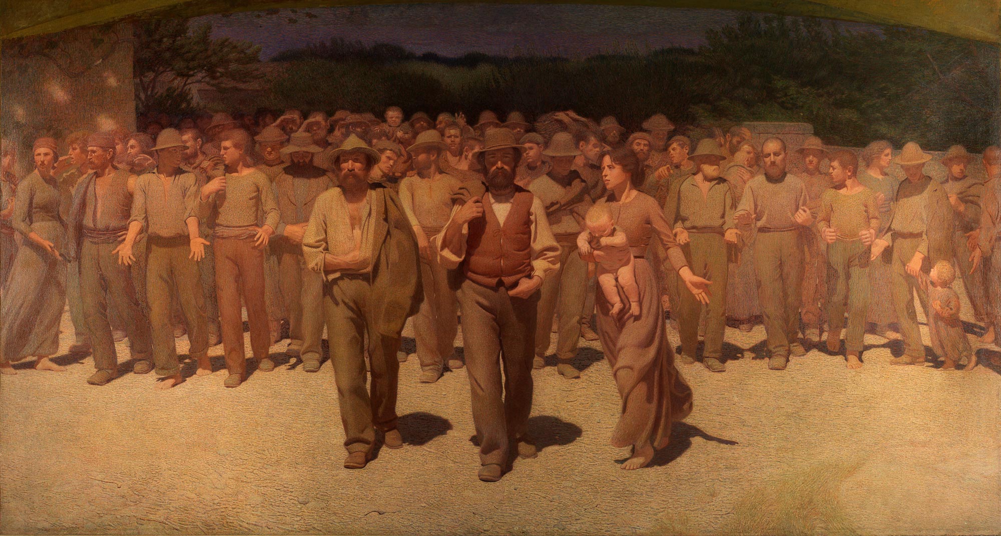 Pellizza da Volpedo - The Fourth Estate