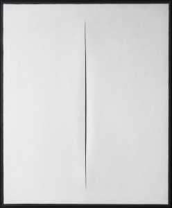 Spatial Concept by Lucio Fontana