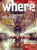 February 2013 Where Milan Magazine Where Milan February 2013 cover