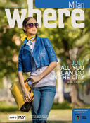 July 2013 Where Milan Magazine Where Milan July 2013 cover