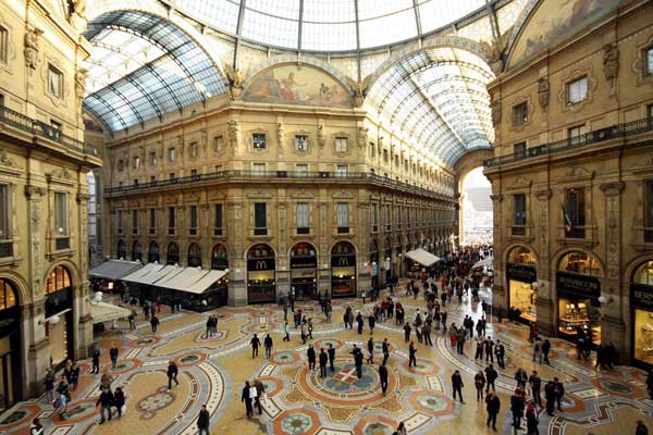 Galleria Vittorio Emanuele II Attractions in Milan