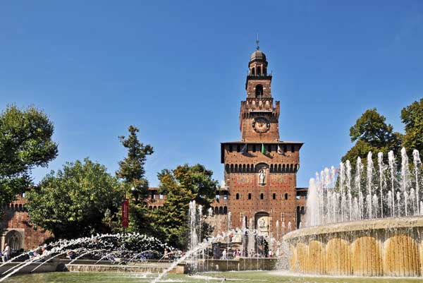 Sforza Castle Attractions in Milan