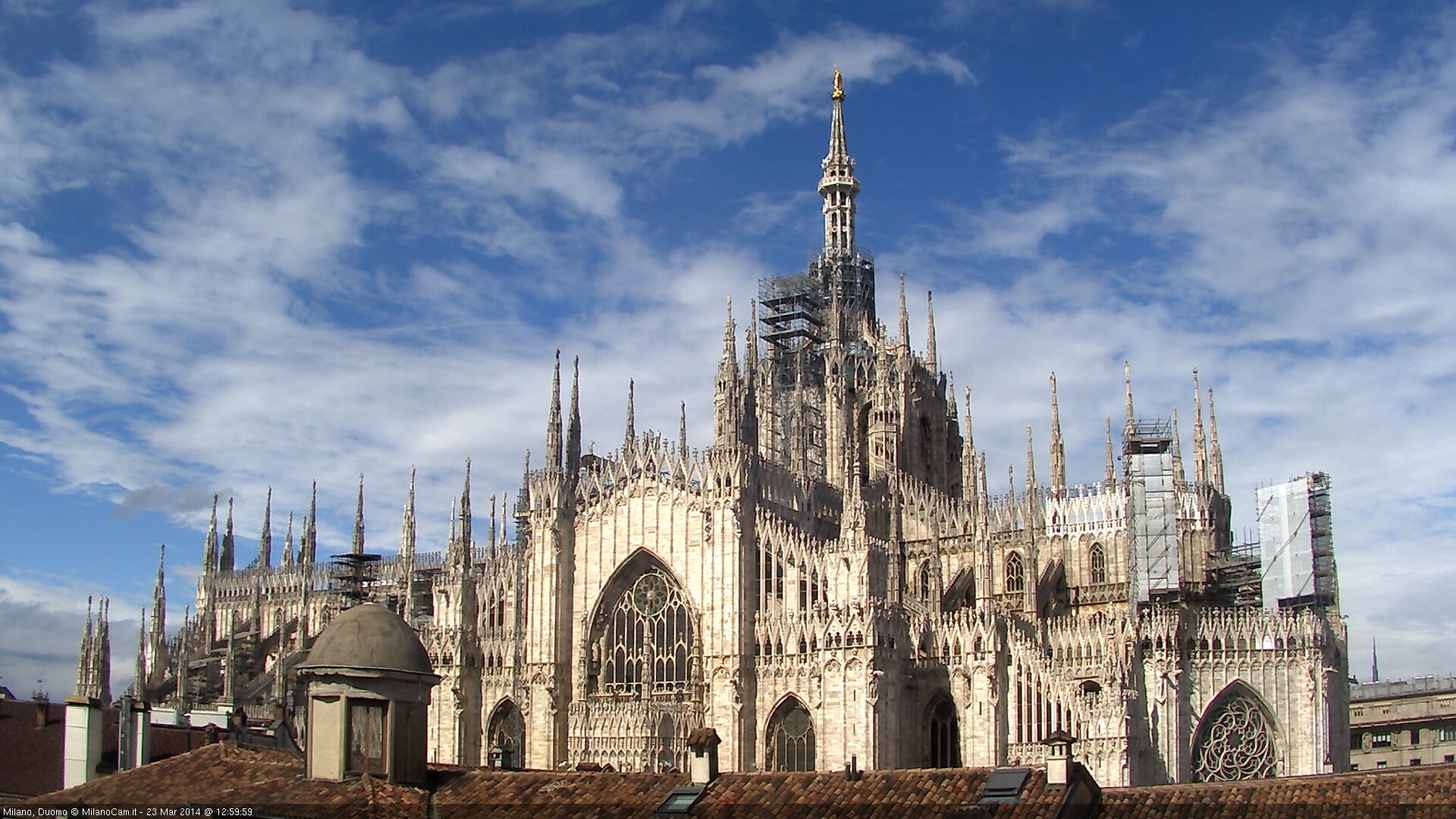 Live Milan Webcam of the Duomo