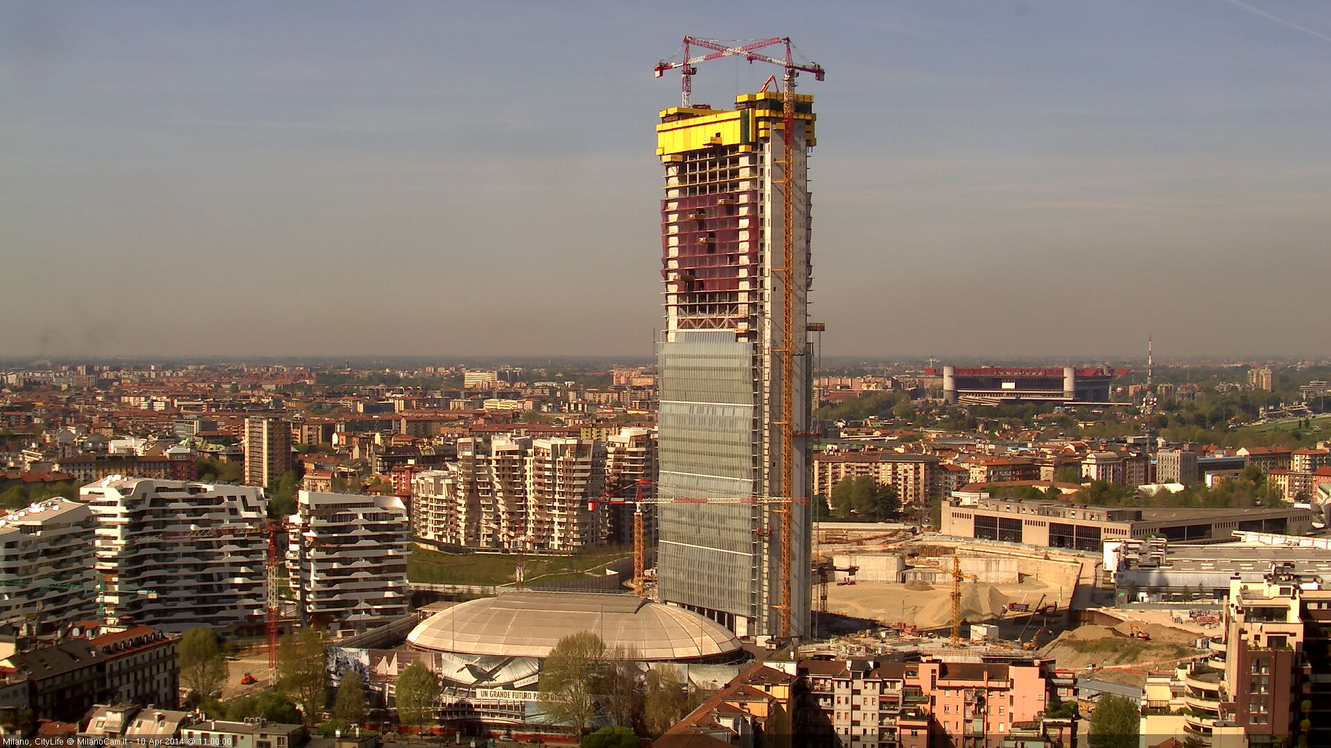 Live Milan Webcam of San Siro Stadium